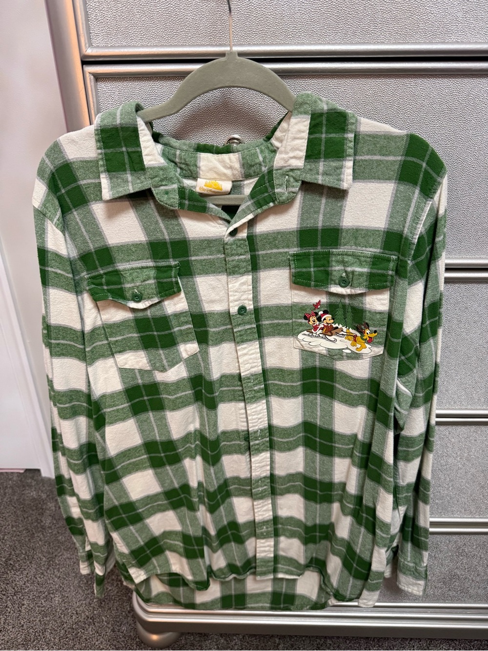 Disney World 50th Anniversary Chip 'n' Dale Winter Wonderland Flannel Box Lunch
